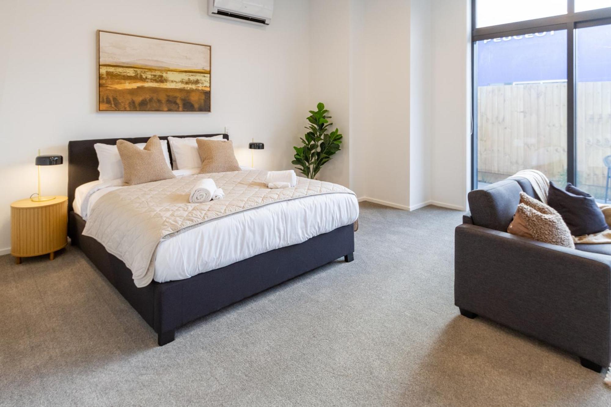 Single Level Studio, Cbd Escape: King Bed Christchurch Exteriér fotografie